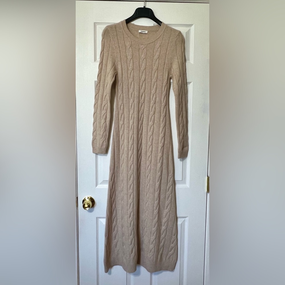 Sandro Maelys Wool Cashmere Blend Sweater Dress (NWOT) - Picture 7 of 12